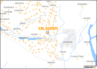 map of Kalhūpāni