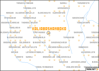 map of Kaliaba Shamboko