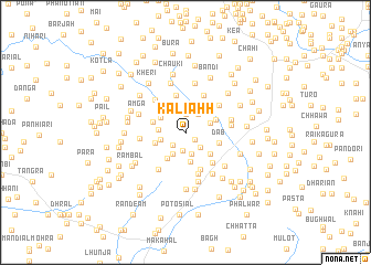 map of Kāliahh