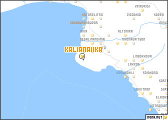 map of Kalianaíika