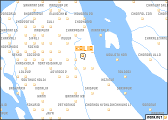 map of Kālia