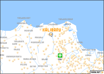 map of Kalibaru