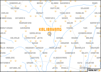 map of Kalibawang