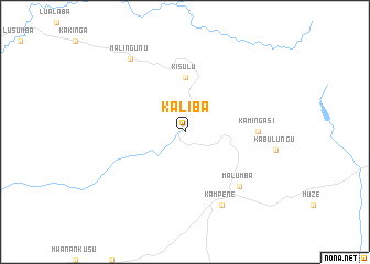 map of Kaliba