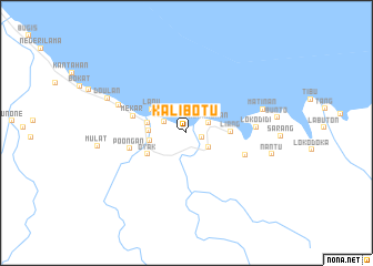 map of Kalibotu