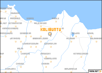 map of Kalibuntu