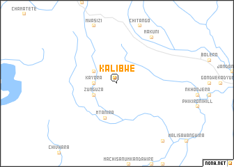 map of Kalibwe