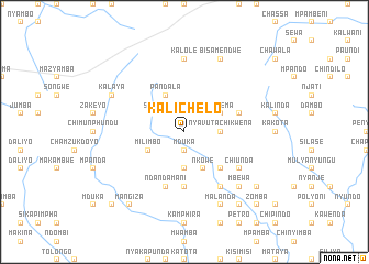 map of Kalichelo