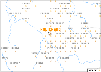 map of Kalichero