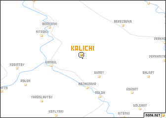 map of Kalichi