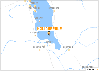 map of Kali Dheenle