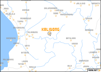 map of Kalidong