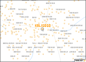 map of Kaligogo