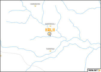 map of Kalii
