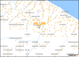 map of Kalījār