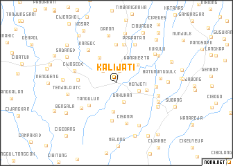 map of Kalijati