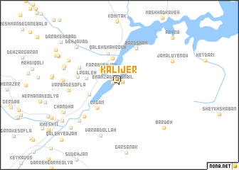 map of Kalījer