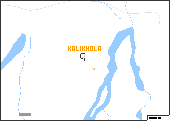 map of Kalikhola