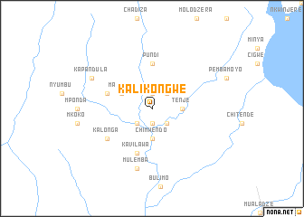 map of Kalikongwe