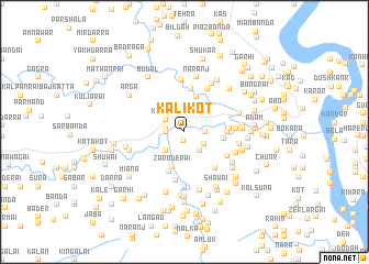 map of Kālīkot