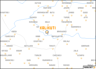 map of Kalikuti