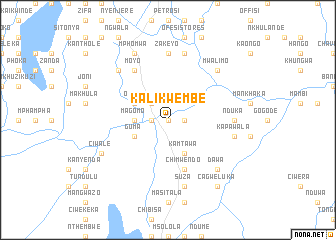 map of Kalikwembe