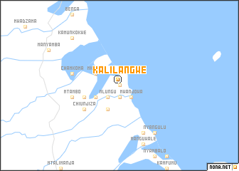 map of Kalilangwe