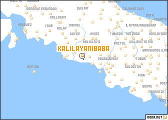 map of Kalilayan Ibaba