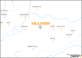 map of Kalilemoan