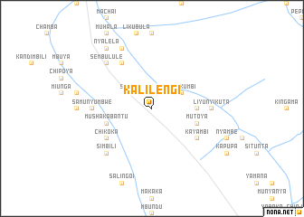 map of Kalilengi