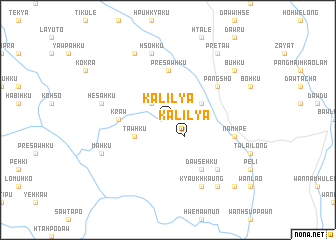 map of Ka-li-lya