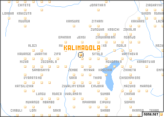 map of Kalimadola