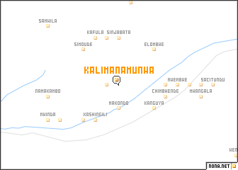 map of Kalimanamunwa