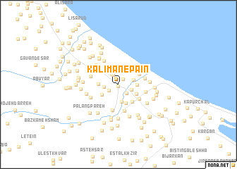 map of Kalīmān-e Pā\