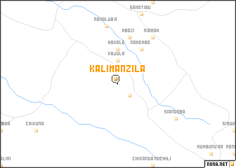 map of Kalimanzila