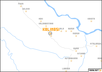 map of Kalimasi