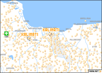 map of Kalimati