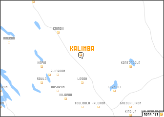 map of Kalimba
