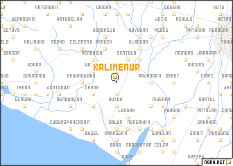 map of Kalimenur