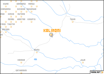 map of Kalimoni