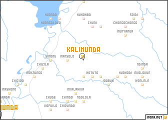 map of Kalimunda