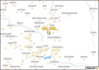 map of Kāli Nāl