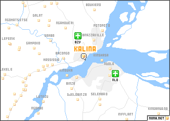 map of Kalina