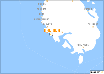 map of Kalinda