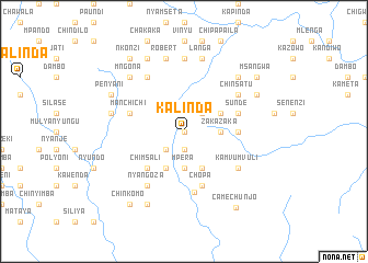 map of Kalinda