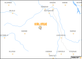 map of Kalinde