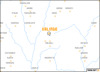map of Kalinde