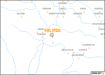 map of Kalindu