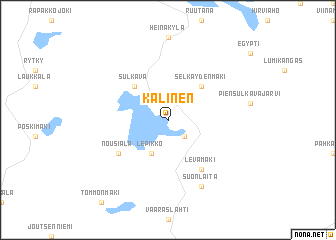 map of Kalinen