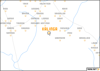 map of Kalinga